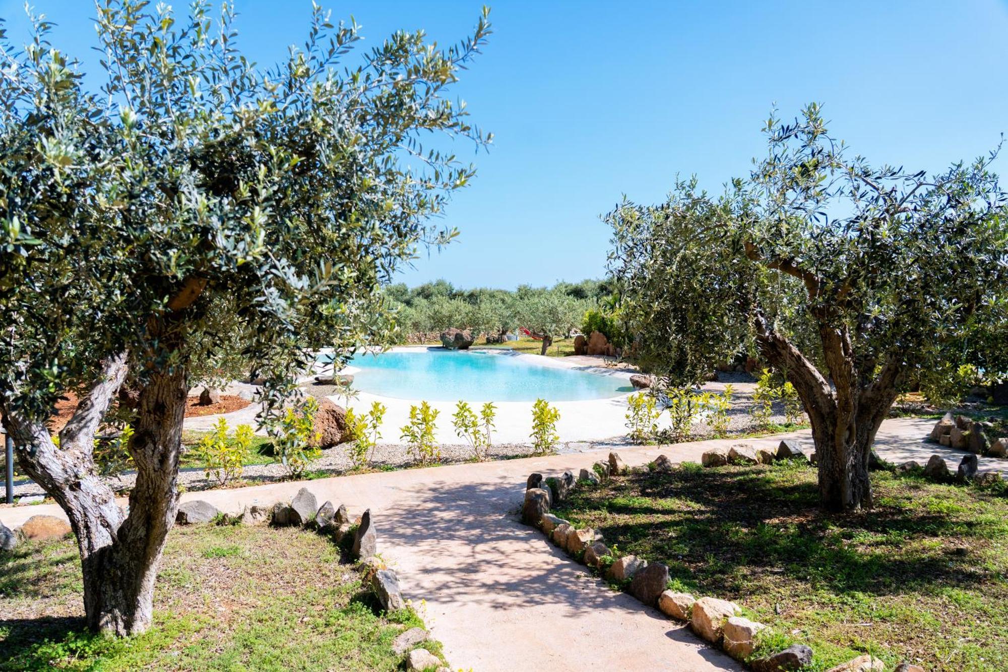 Orosei Re - Il Paradiso Degli Ulivi Con Piscina E Vista Mare Exteriör bild