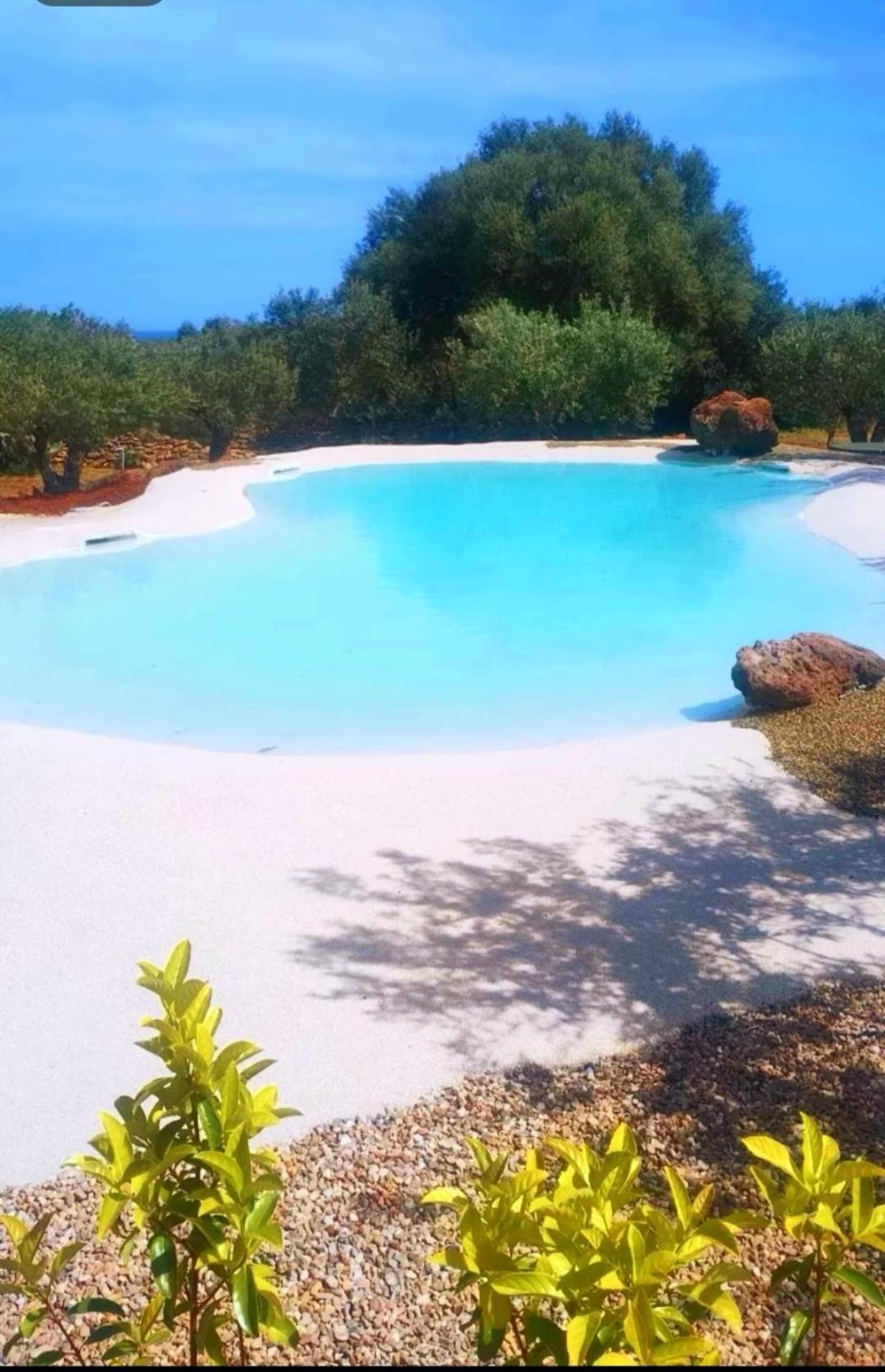 Orosei Re - Il Paradiso Degli Ulivi Con Piscina E Vista Mare Exteriör bild